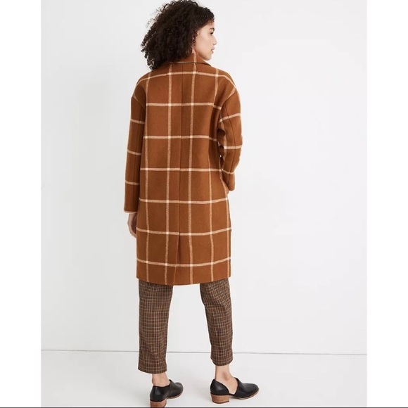 Madewell Windowpane Elmcourt Coat - Picture 12 of 15
